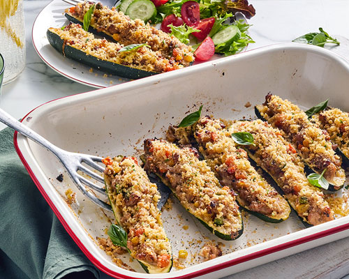 Stuffed Zucchini